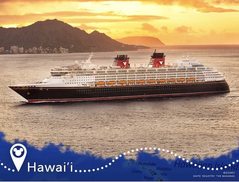 Disney Cruise Line Transpacific Cruises to Hawaii, Australia and Fiji